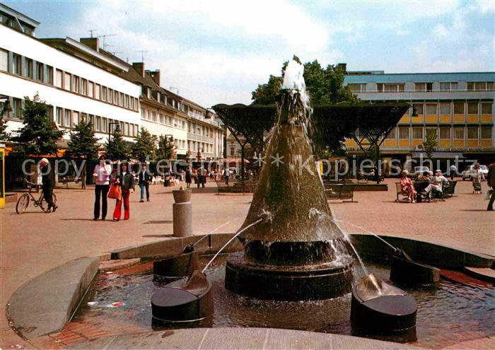 Bad Godesberg Theaterplatz Brunnen