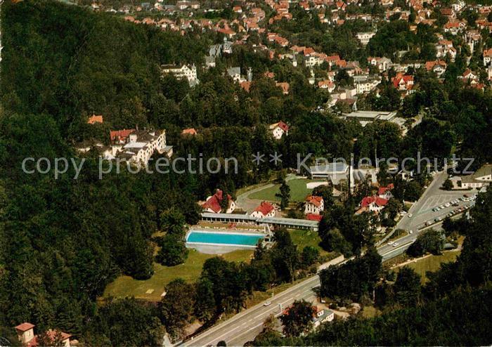Bad Harzburg Freibad Thermalbad Kurhaus Villenviertel Fliegeraufnahme