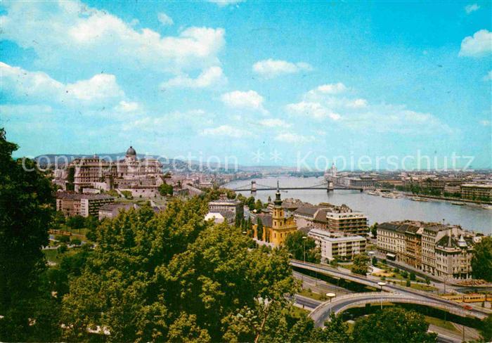 Budapest Latkep Stadtbild mit Donau