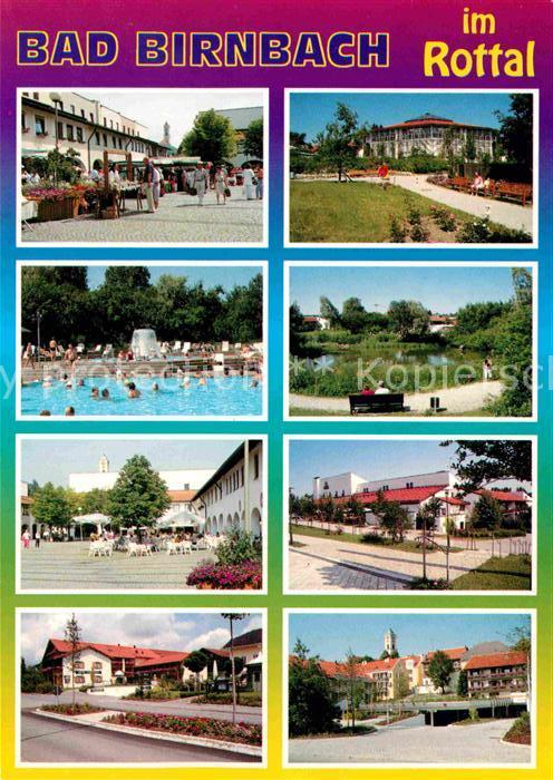 Bad Birnbach Teilansichten Freibad Park Platz