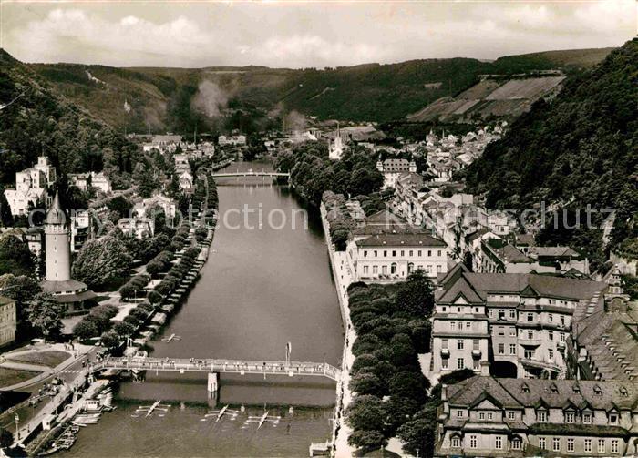 Bad Ems Panorama Blick lahnabwaerts