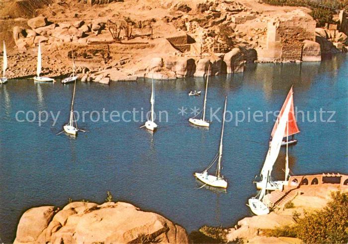 Asswan Sailing boats on the Nile
