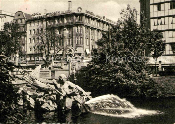 DuessELDORF  CITY Tritongruppe Tritonenbrunnen