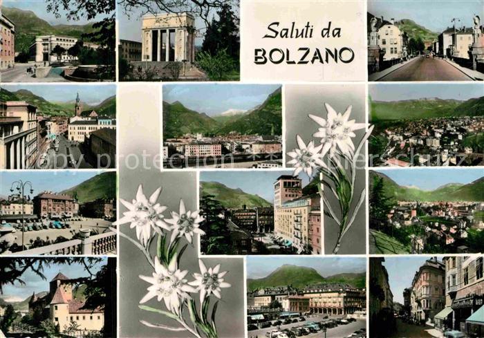 Bolzano Teilansichten Edelweiss