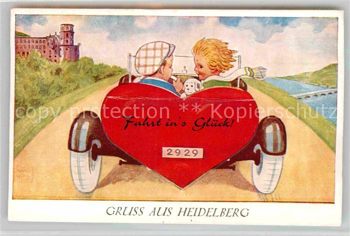 Heidelberg Neckar Fahrt ins Glueck