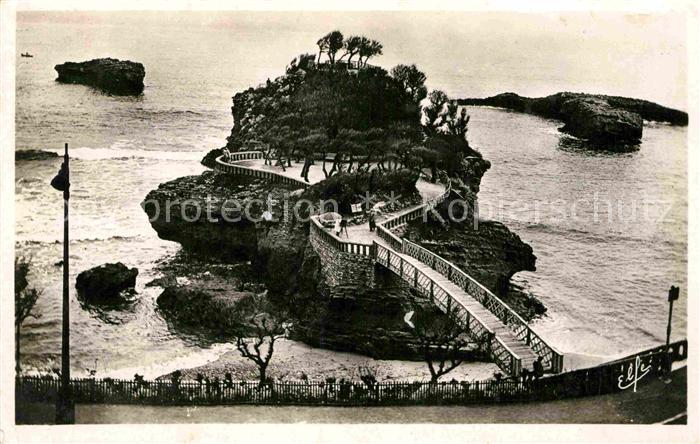 Biarritz Pyrenees Atlantiques La Roche du Basta