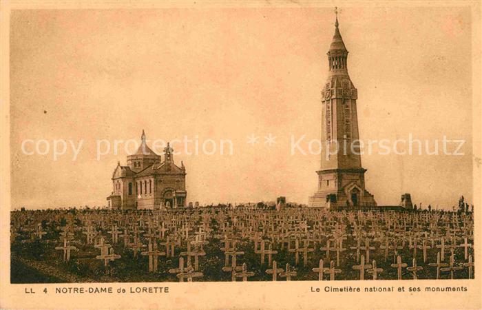 Paris Notre Dame de Lorette Cimetiere national et ses monuments