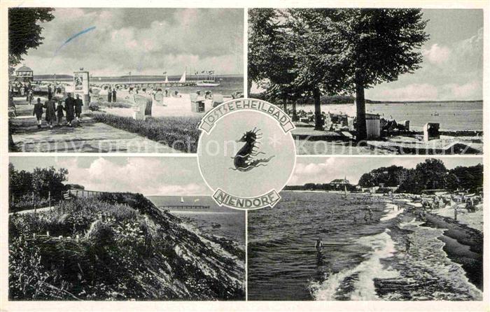 Niendorf Ostseebad Strand Promenade Kueste Seepferdchen