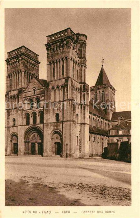 Caen Abbaye aux Dames Moyen Age