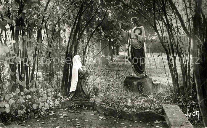 Paray-le-Monial Jardin du Monastere de la visitation