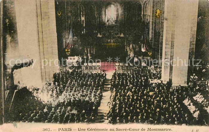 Paris Ceremonie au Sacre Coeur de Montmartre