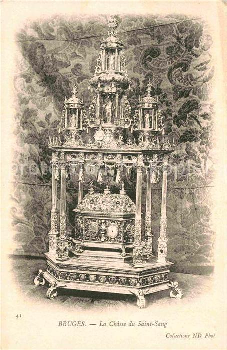 Bruges BRUGGE Belgie La Chasse du Saint Sang