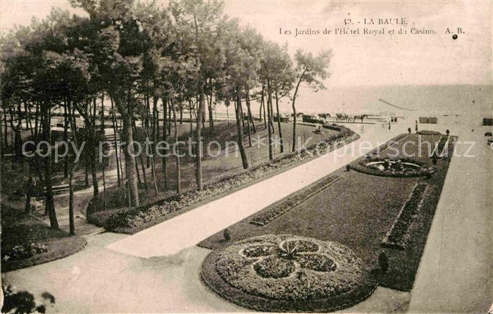 La Baule sur Mer Les Jardins de l Hotel Royal et du Casino