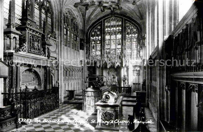 Warwick Warwick Beauchamp Chapel St Mary's Church