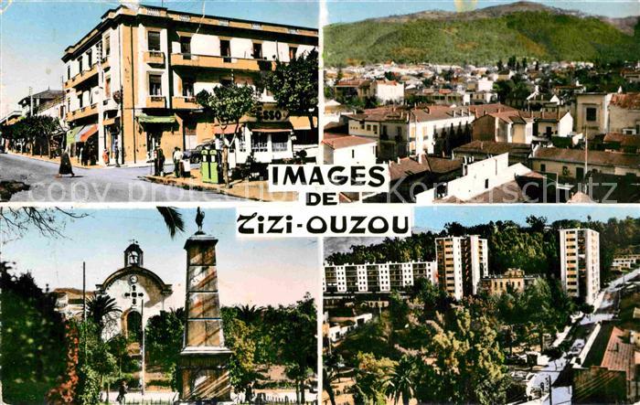 Tizi Ouzou Avenue Ferdinand Aillaud Monument aux Morts nouveaux immeubles