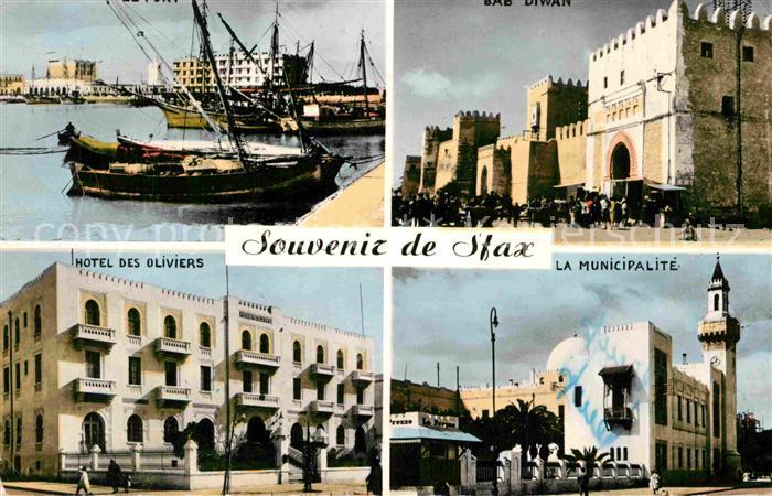 Sfax Tunesie Port Bateaux Hotel des Oliviers La Muni