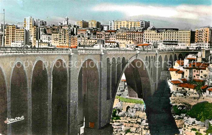 Constantine Algerien La Ville et le Pont Sidi Rached