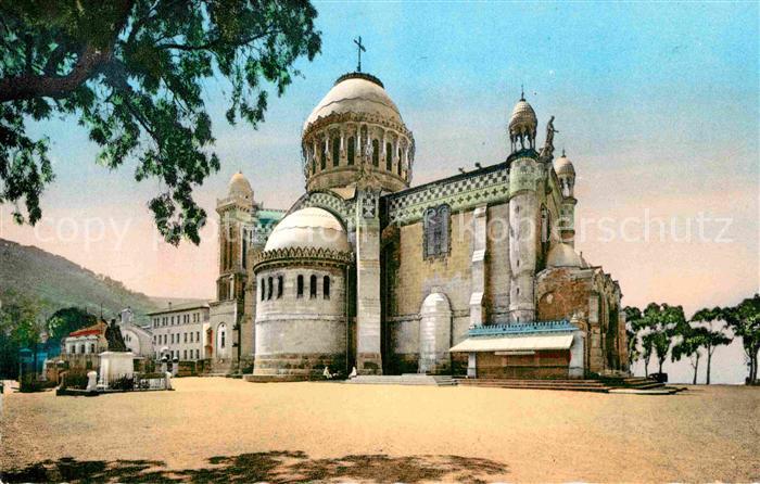 Alger Algerien Basilique Notre Dame d Afrique