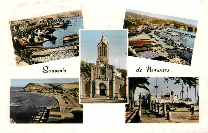 Nemours Algerie Panorama Port Cote Eglise