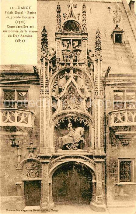 Nancy Lothringen Palais Ducal Petite et grande Porterie