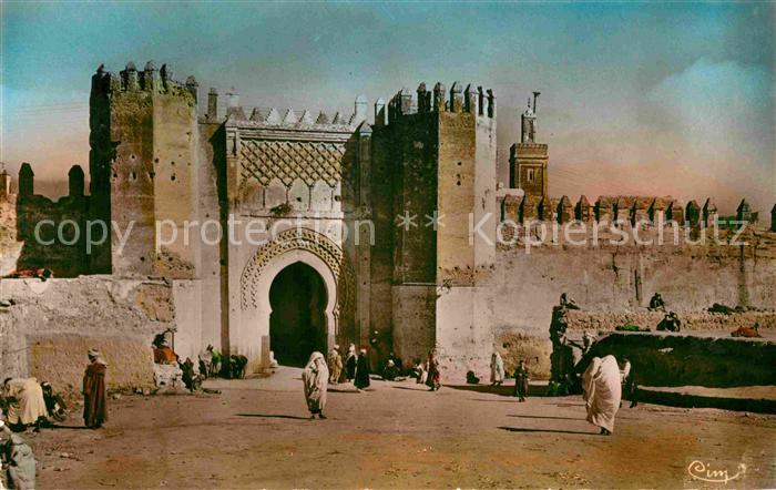 Fes Fez Maroc Porte de la Kasbah Eilala