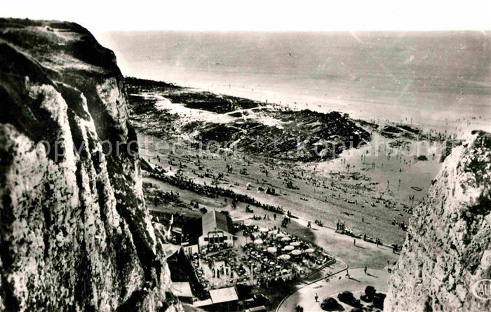 Dieppe 76 Le Bas Fort Blanc vu des Falaises Restaurant Bar Dancing