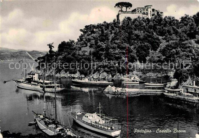 Portofino Liguria Castello Brown