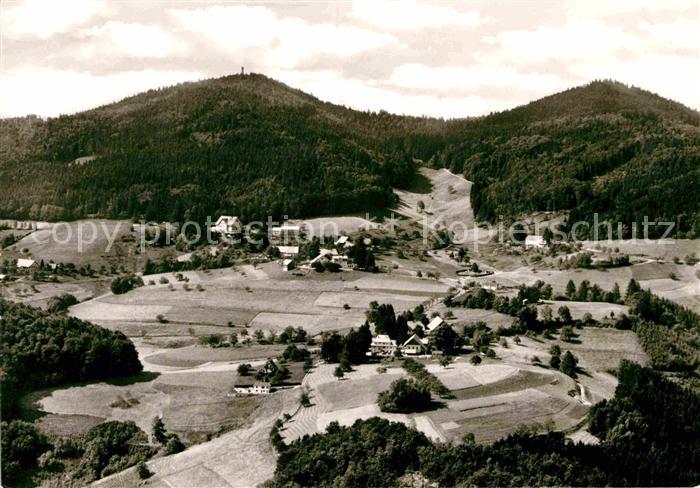 Schweigmatt Luftkurort im Schwarzwald Erholungsheim Fliegeraufnahme