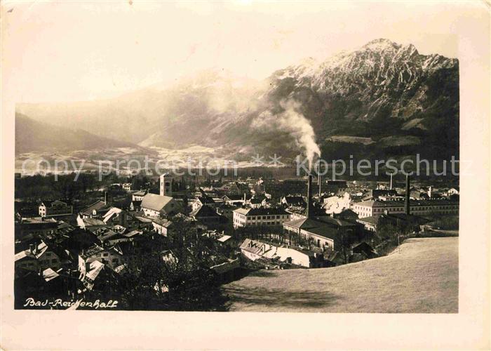 Bad Reichenhall Gesamtansicht mit Alpenpanorama