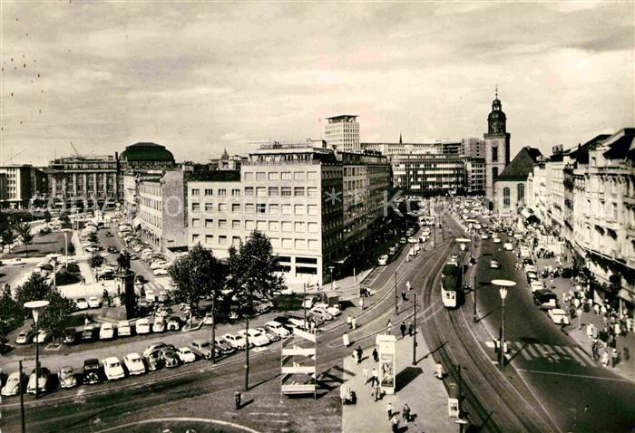 Frankfurt Main Goetheplatz Rossmarkt