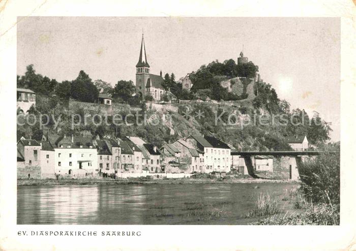 Saarburg Saar Ev Diasporakirche Dankopferspende Gustav Adolf Werk