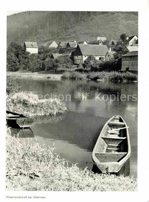 Wehrden Weserlandschaft