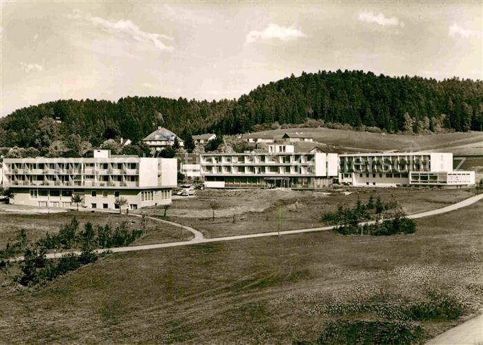 Bad Duerrheim Hoechstgelegenes Solbad Europas Schwarzwaldhotel Parksanatorium Ku