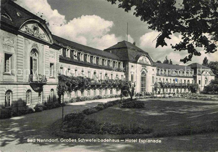 Bad Nenndorf Grosses Schwefelbadehaus Hotel Esplanade