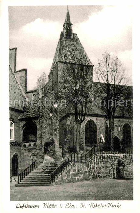 Moelln Lauenburg Sankt Nikolai Kirche