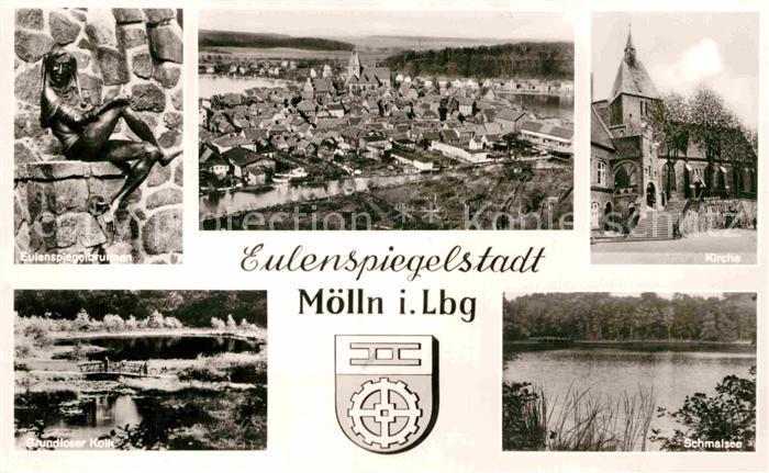 Moelln Lauenburg Eulenspiegelbrunnen Grundloser Kolk Schmalsee Kirche