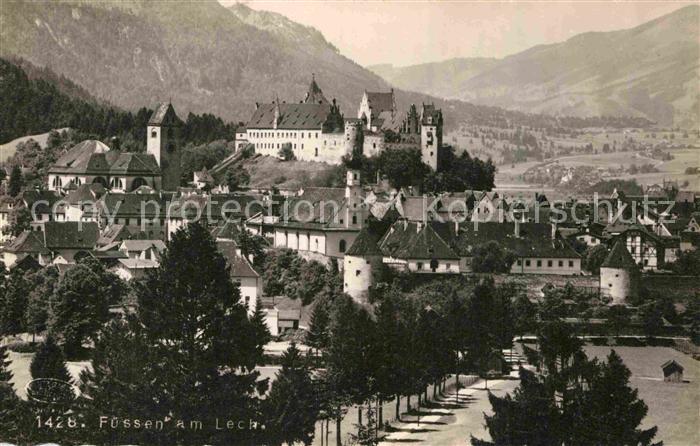 Fuessen Allgaeu Kirche Schloss
