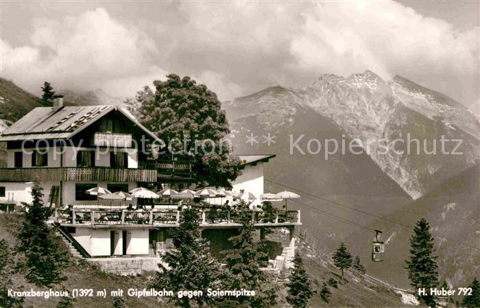 Mittenwald Bayern Kranzberghaus Gipfelbahn Saiernspitze
