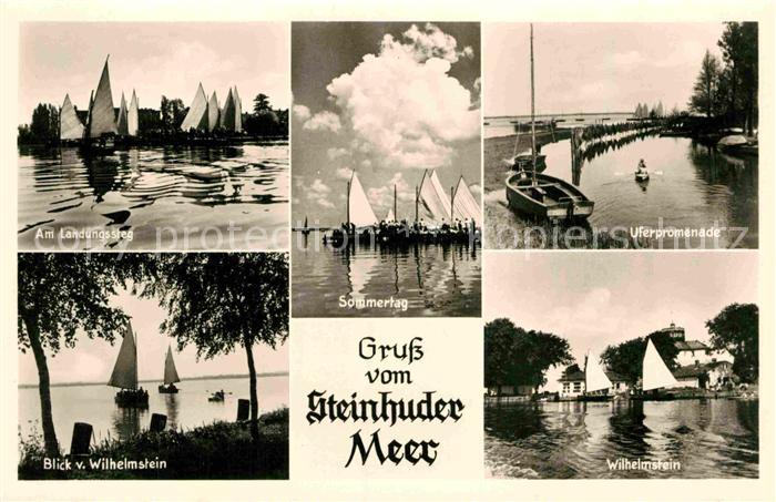 Steinhuder Meer Landungssteg Wilhelmstein Ufernpromenade