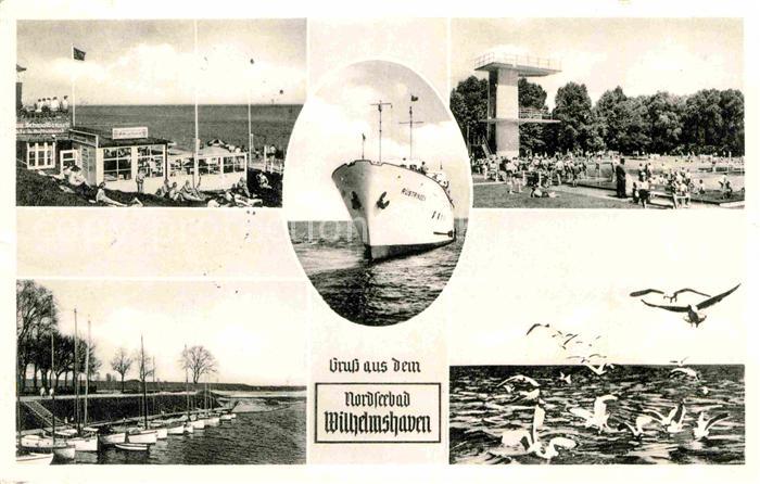 Wilhelmshaven  CITY Seglerhafen StrandCafe Freibad