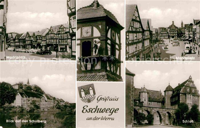 Eschwege Marktplatz Schulberg Schloss
