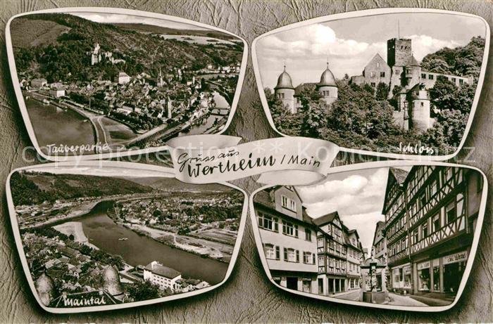 Wertheim Main Schloss Tauberpartie Maintal