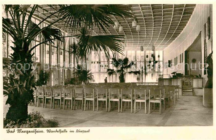 Bad Mergentheim Wandelhalle im Kurpark