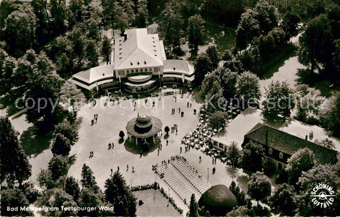 Bad Meinberg Fliegeraufnahme Kurplatz