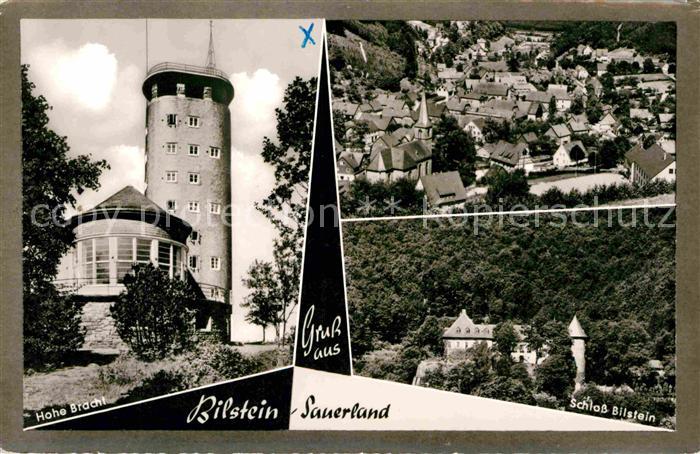 Bilstein Sauerland Hohe Bracht Schloss Panorama