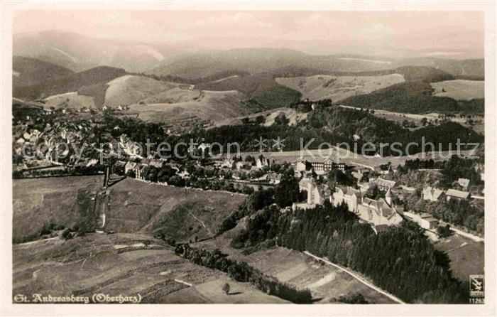 St Andreasberg Harz Fliegeraufnahme