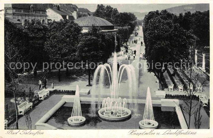 Bad Salzuflen Hauptallee Leuchtfoentaene