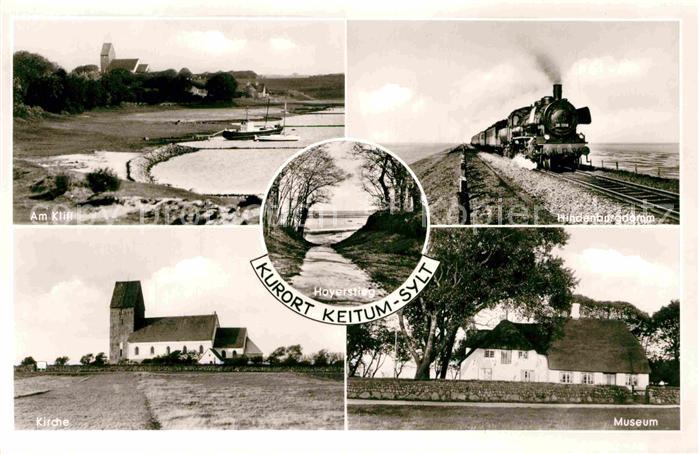 Keitum Sylt Am Kliff Kirche Museum Hindenburgdamm