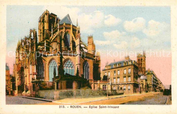 Rouen Kirche Sankt Vincent