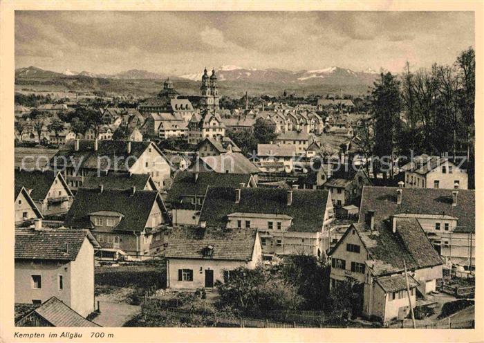 Kempten Allgaeu Teilansicht